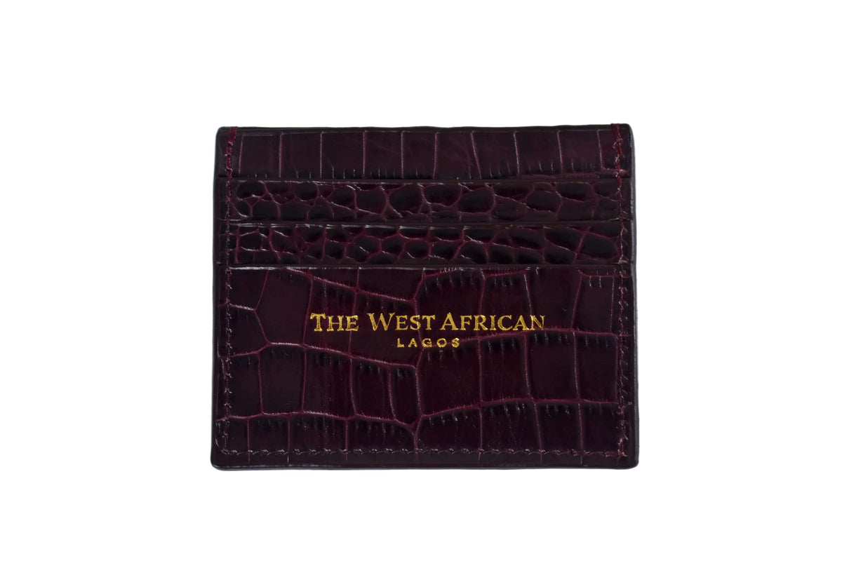 Everyday Essentials Crocodile Cardholder